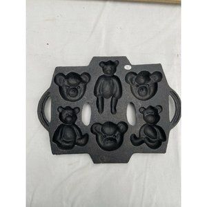 Cast Iron Teddy Bear Mold
